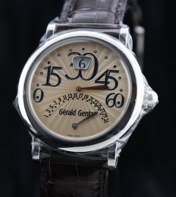 (image for) Gerald Genta18K Jump Hour W/ Bi Retro - Automatic